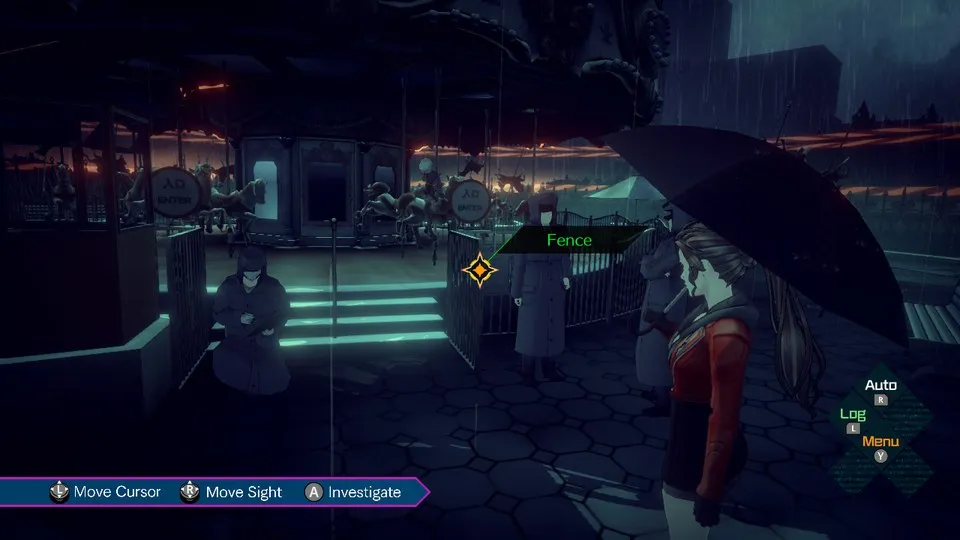 AI: THE SOMNIUM FILES running through nxnative