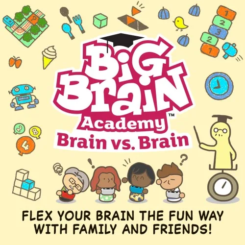 Big Brain Academy: Brain vs. Brain Cover