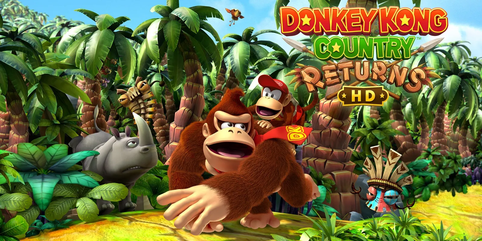 Donkey Kong Country Returns HD cover art