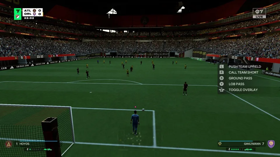 EA SPORTS FC 27 running through nxnative
