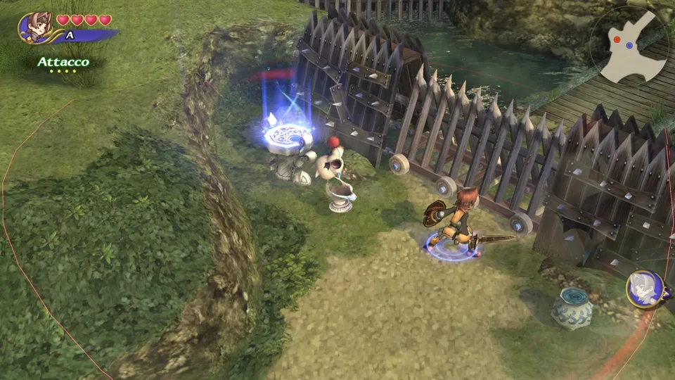 FINAL FANTASY CRYSTAL CHRONICLES Remastered Edition running through nxnative