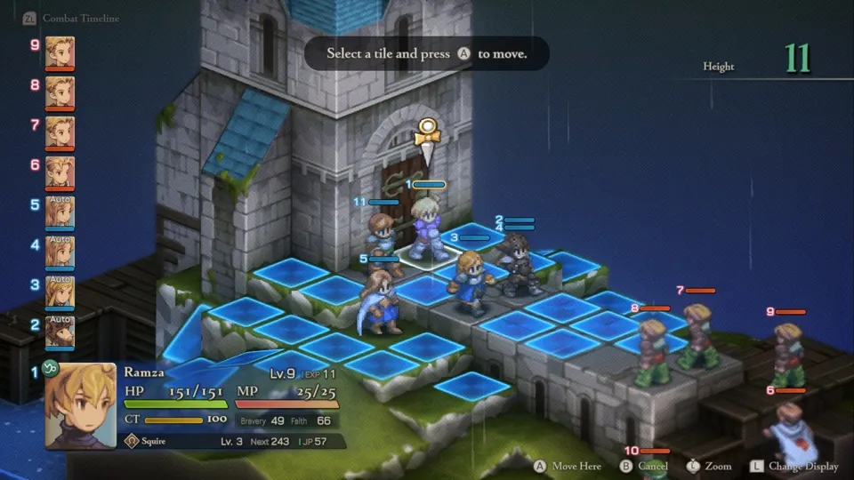 FINAL FANTASY TACTICS - The Ivalice Chronicles running through nxnative