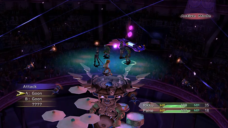 FINAL FANTASY X/X-2 HD Remaster running through nxnative
