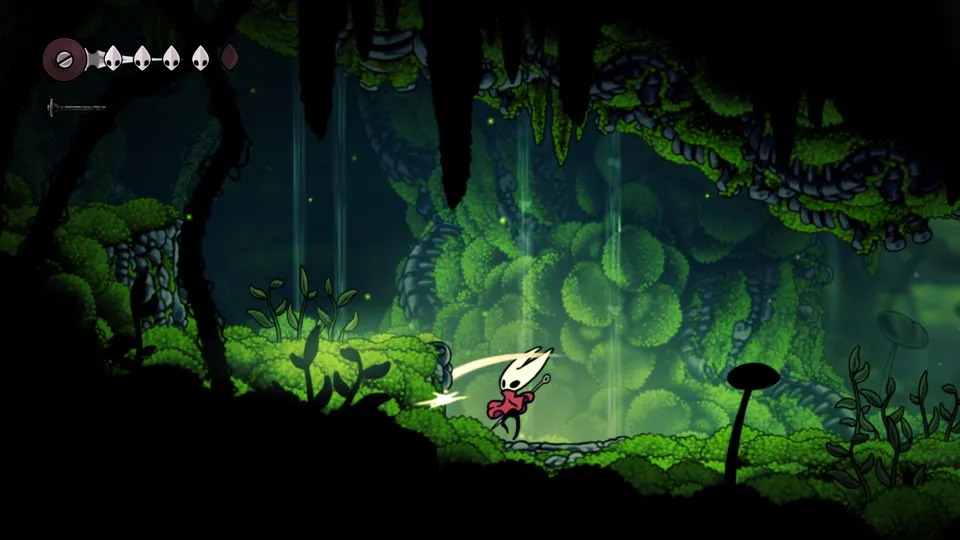 Hollow Knight: Silksong running through nxnative