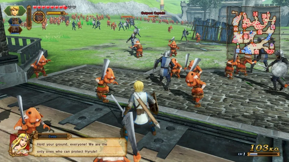 Hyrule Warriors: Definitive Edition running through nxnative