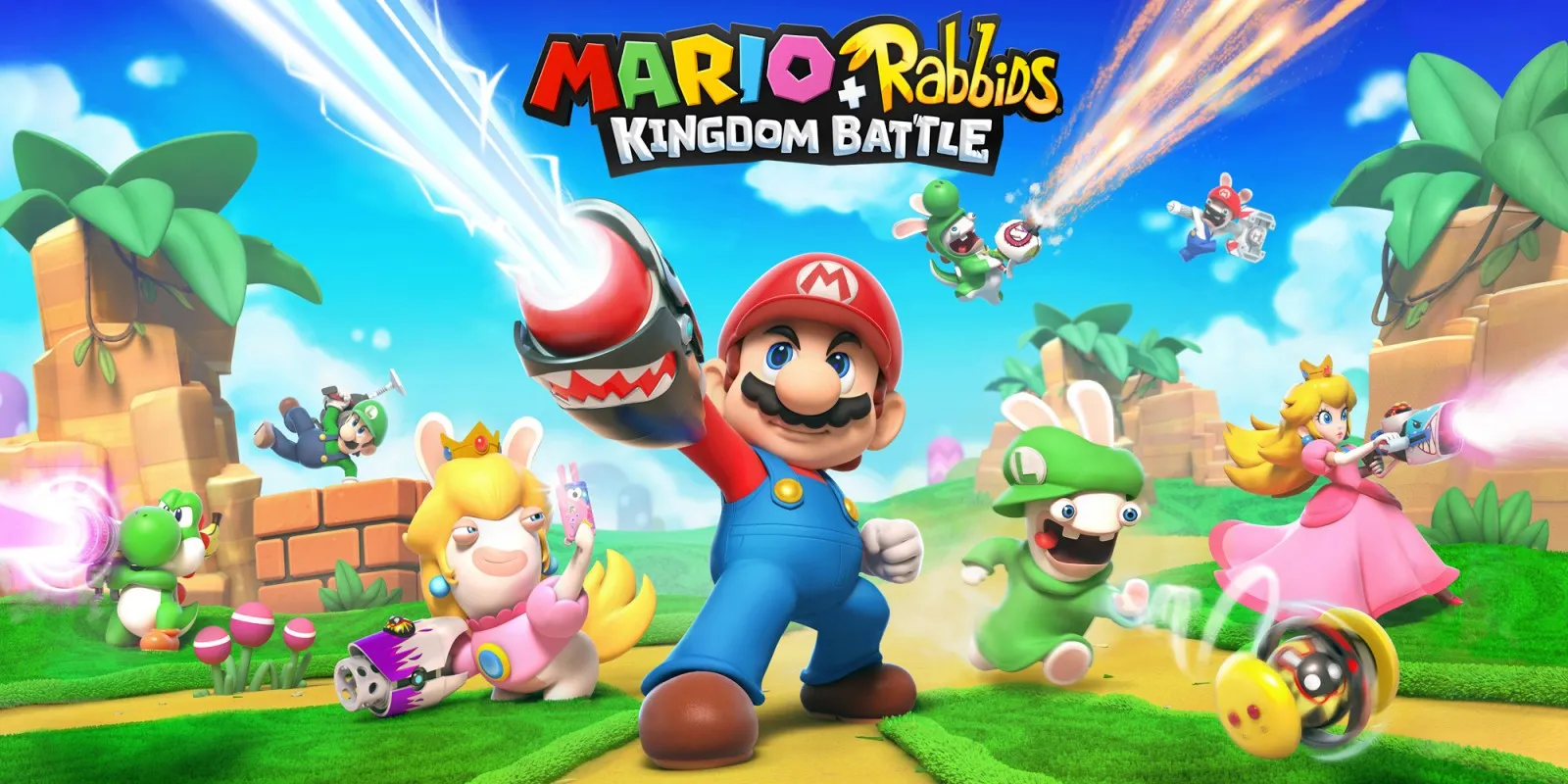 Mario + Rabbids Kingdom Battle cover art