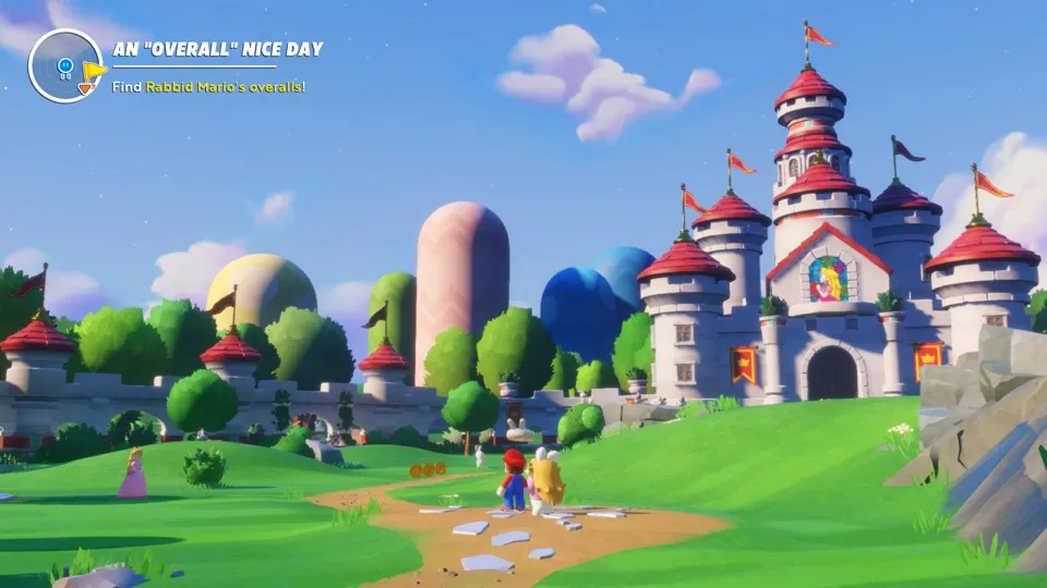 Mario + Rabbids Sparks of Hope running through nxnative