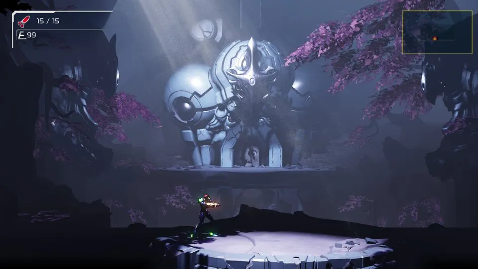 Metroid Dread running through nxnative
