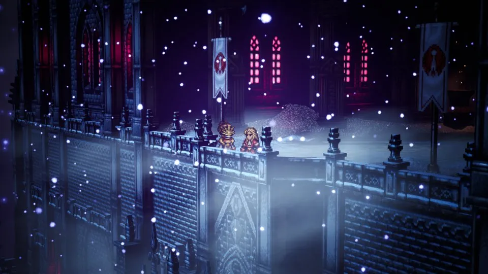 Octopath Traveler 0 running through nxnative