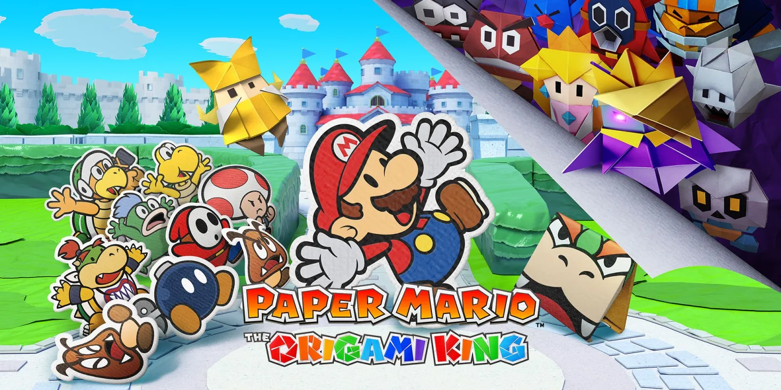 Paper Mario: The Origami King cover art