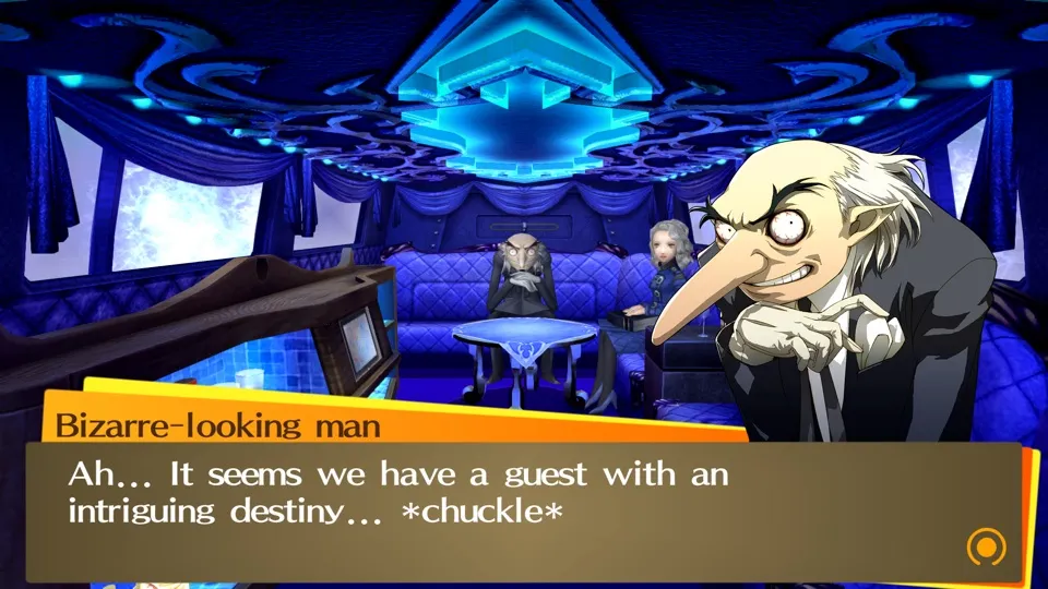Persona 4 Golden running through nxnative
