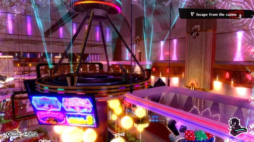 Persona 5 Royal running through nxnative