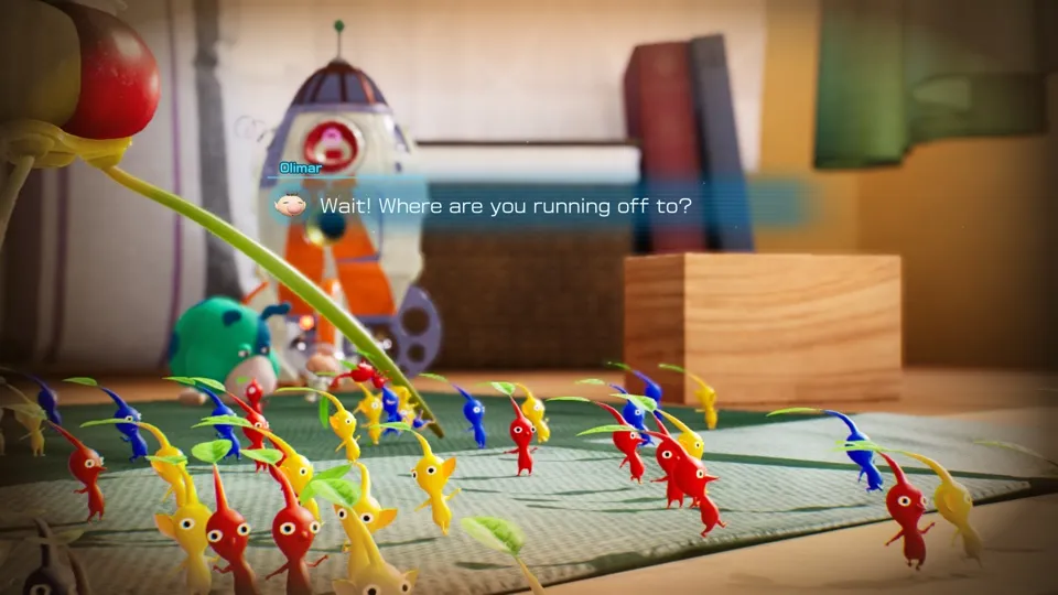 Pikmin 4 running through nxnative