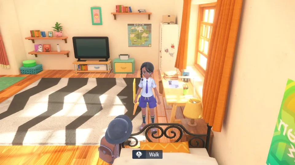 Pokémon Violet running through nxnative