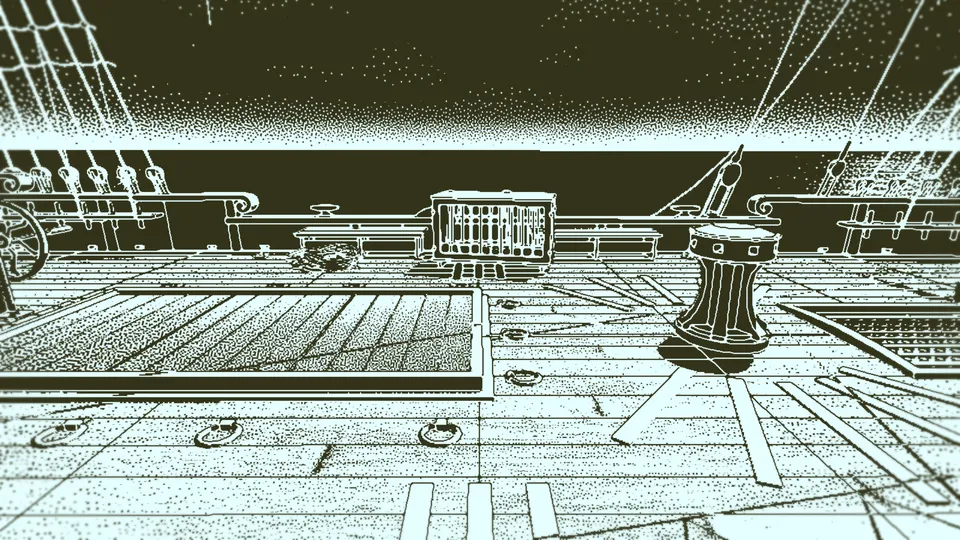 Return of the Obra Dinn running through nxnative