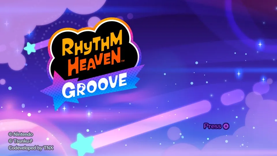 Rhythm Heaven Groove running through nxnative