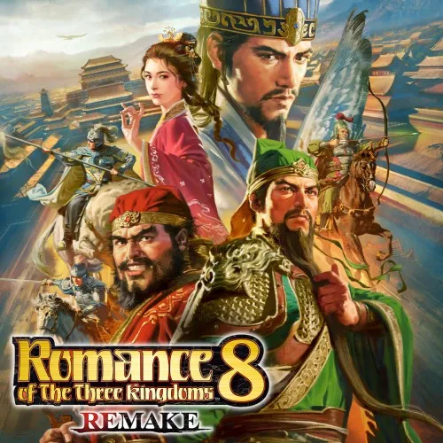 ROMANCE OF THE THREE KINGDOMS 8 REMAKE Cover