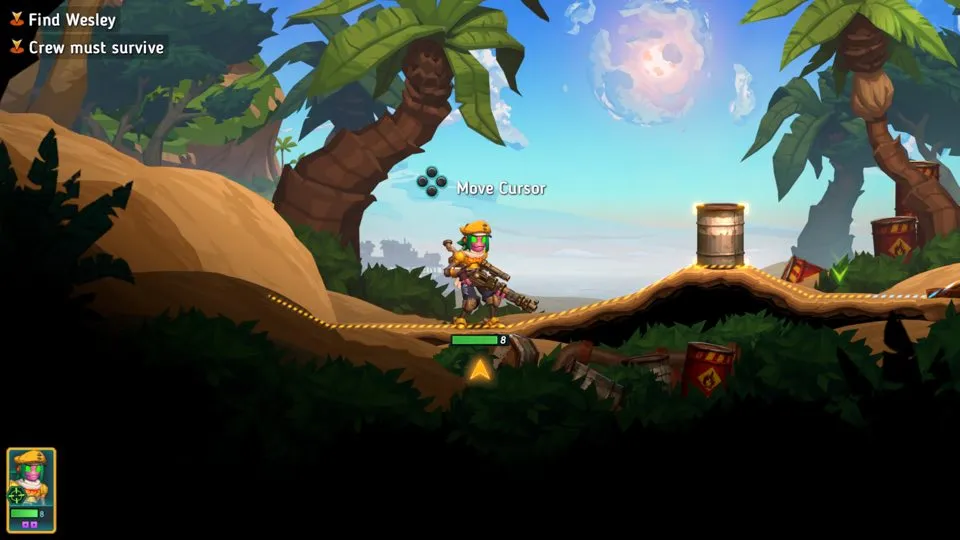 SteamWorld Heist II running through nxnative