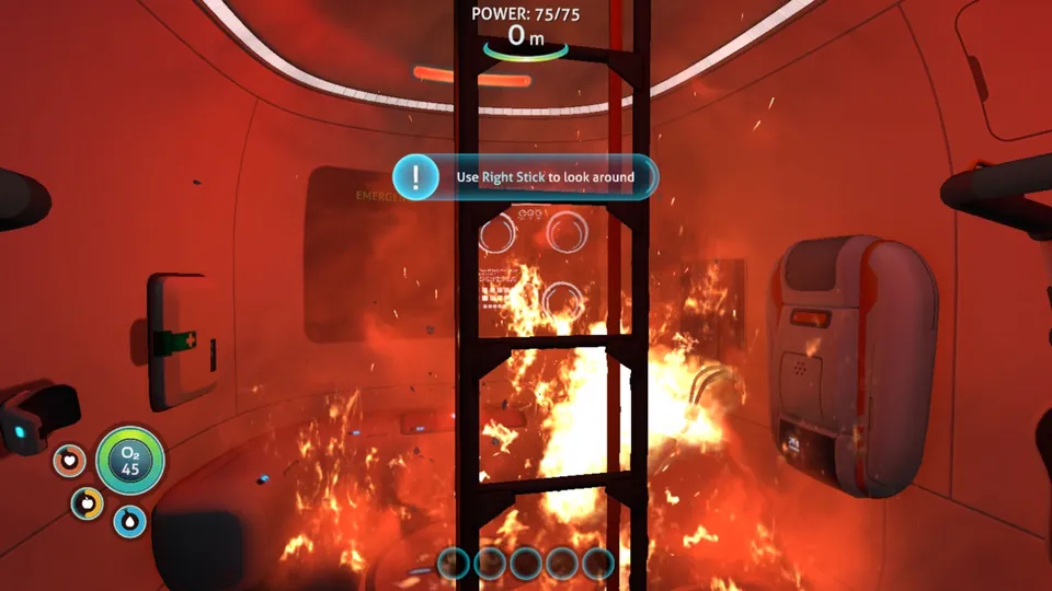 Subnautica running through nxnative