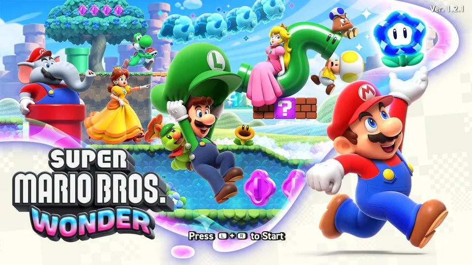 Super Mario Bros. Wonder running through nxnative
