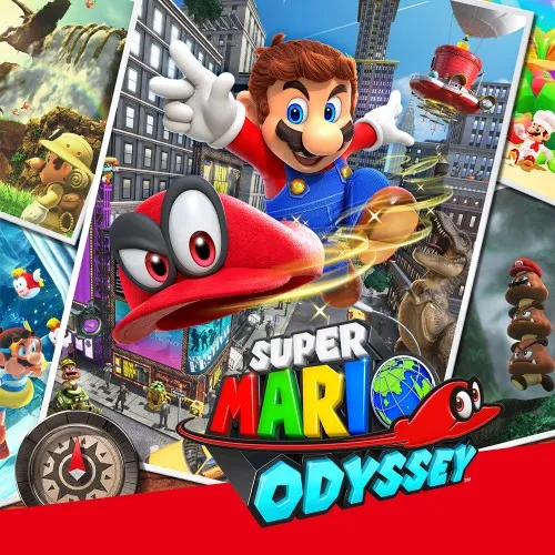 Super Mario Odyssey Cover