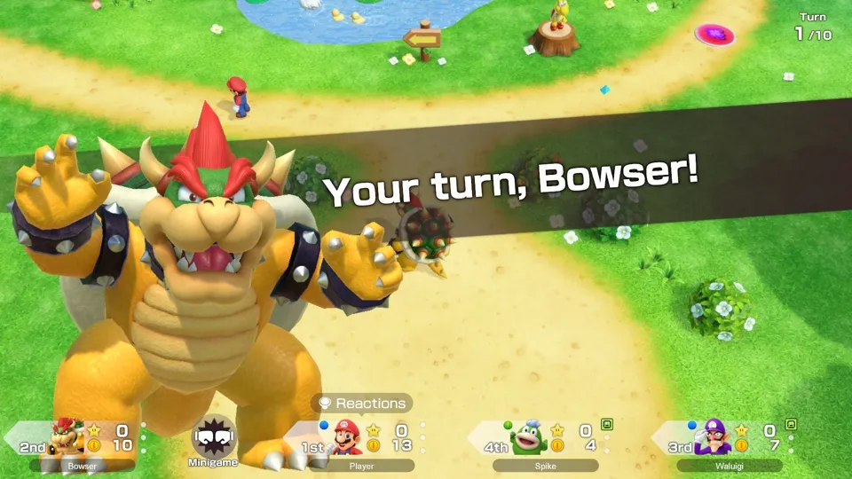 Super Mario Party Jamboree running through nxnative