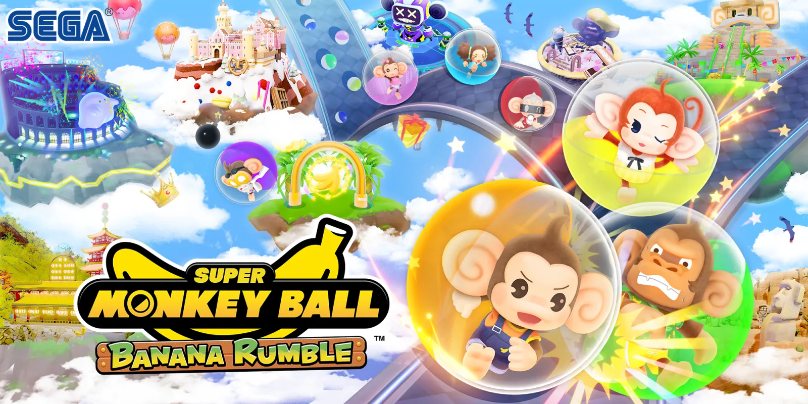 Super Monkey Ball Banana Rumble cover art