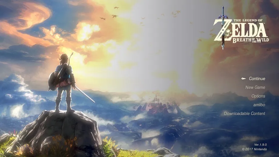 The Legend of Zelda: Breath of the Wild running through nxnative